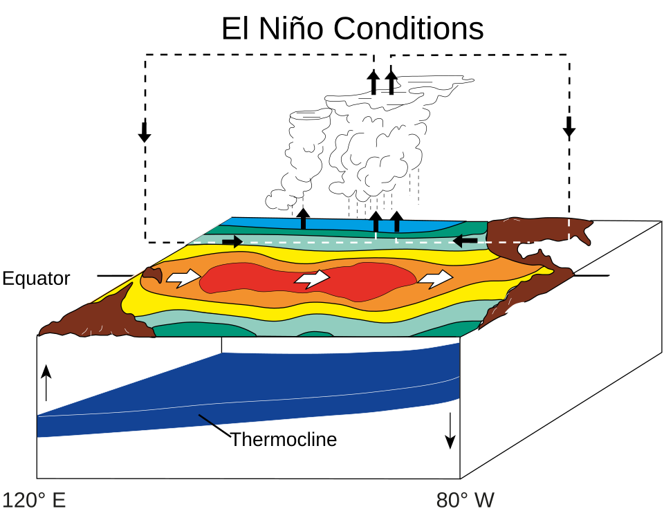 El Niño podría ser el fenómeno más intenso en 40 años esta primavera